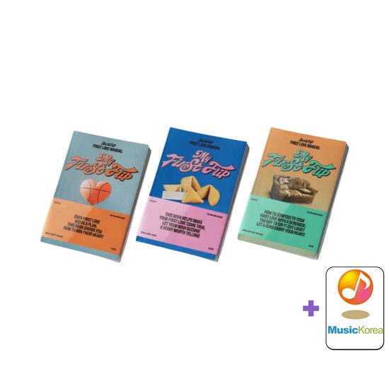 KickFlip - 3rd Mini Album [My First Flip] (Standard Ver.) + MusicKorea Photocard